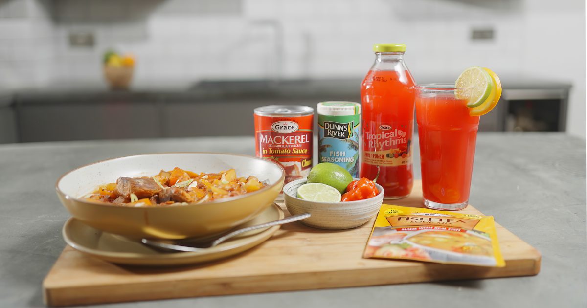 Grace Foods Great Value with Grace Spicy Caribbean Fish Stew