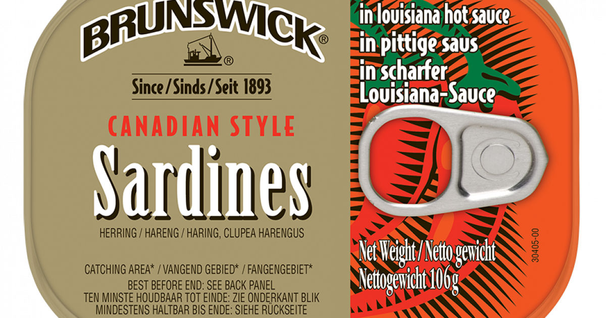Grace Foods Sardines in Louisiana Hot Sauce