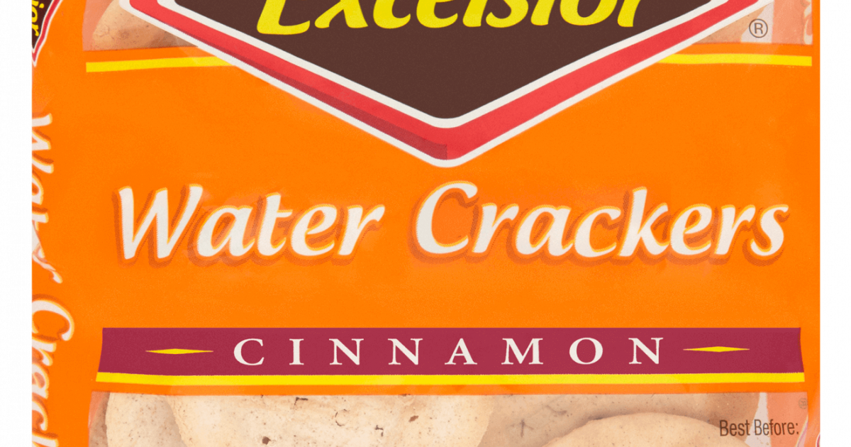 Grace Foods Water Crackers Cinnamon