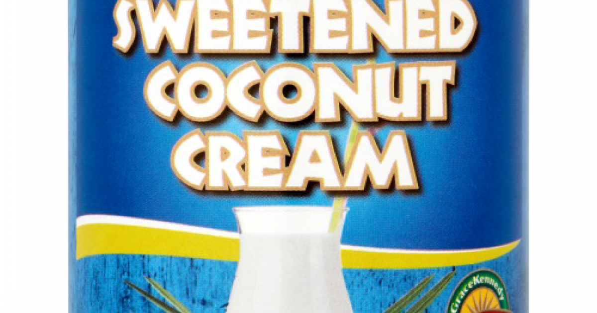 Grace Foods Sweetened Coconut Cream
